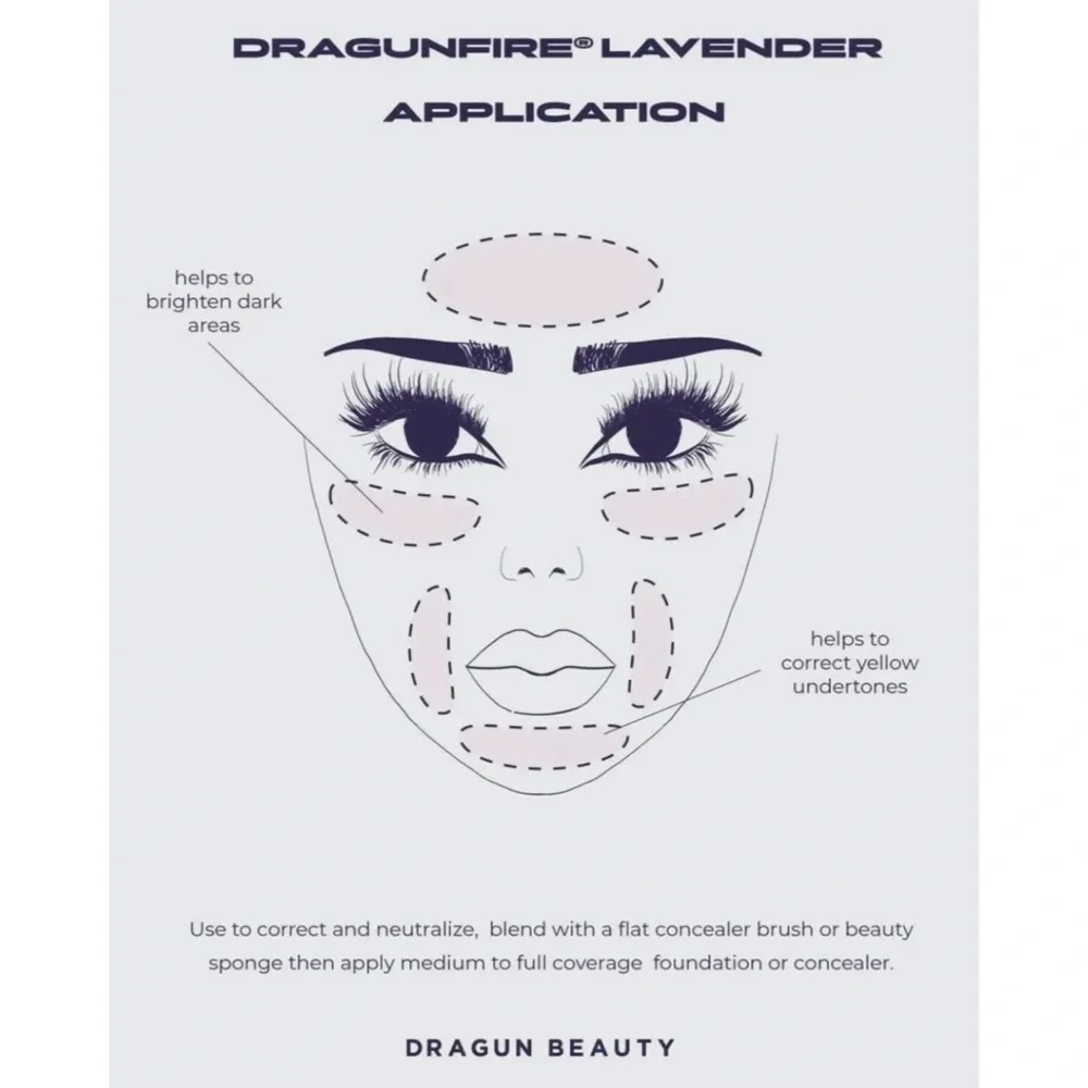 Dragun Beauty Lavender Color Corrector